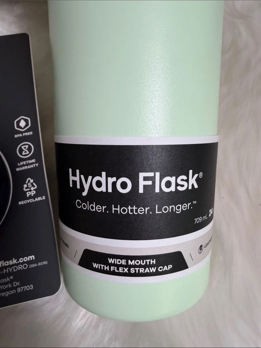 Hydro Flask mint green